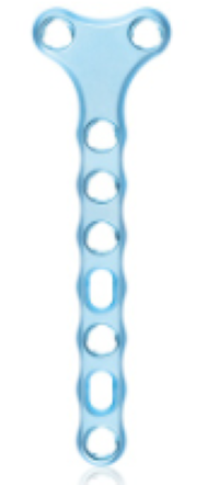 [197932] EickLoxx Small Contour 3.0 mm T-plate, 9-hole