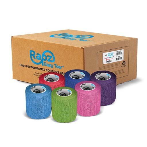 [AC03390] Millpledge Rapz Colorpack 3'' (pk 24)