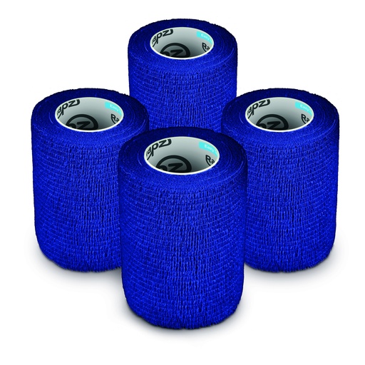 [AC03401A] Millpledge Rapz Blue 4'' x 5.5yds (pk 12)