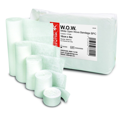 [BB04225A] Millpledge WOW BAND. BPC 1'' x 5.5 yds (pk 10)