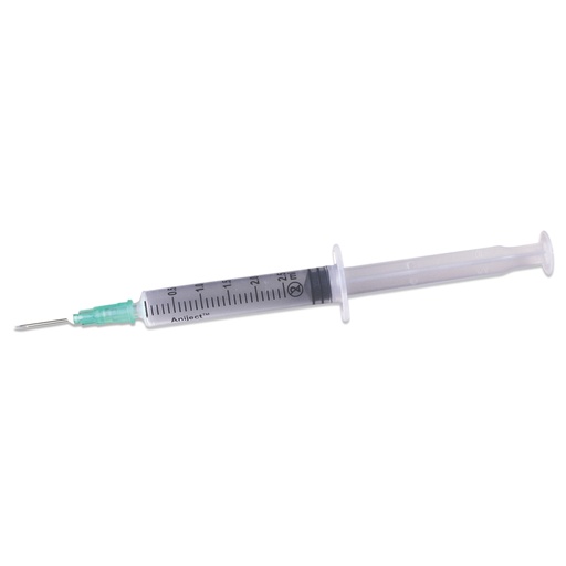 [MP08012A] Millpledge ANIJECT 3pt SYRINGE 2.5cc+21g x 5/8'' (pk 100)