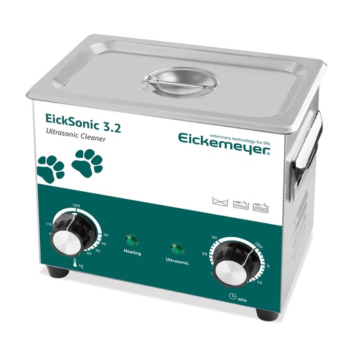 [561032110V] EickSonic 3.2L Heated Ultrasonic Cleaner
