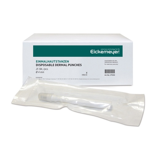 [179204] Biopsy Punch - 25 pack  (Ø: 4mm)