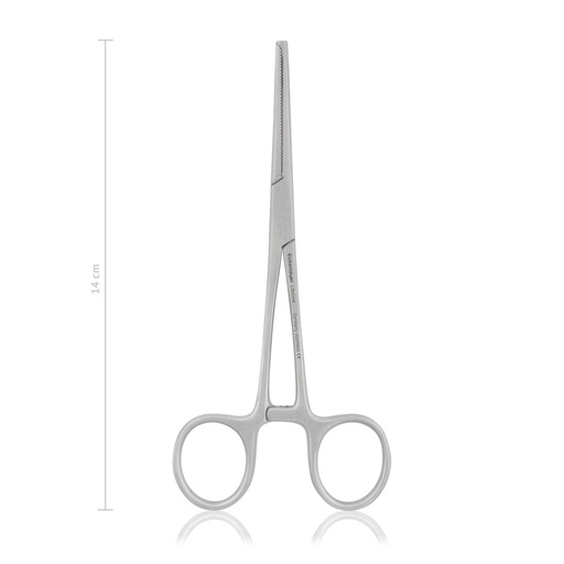 [142414] Artery Forceps Kocher (Length: 140mm, Form: straight) 