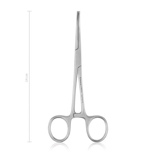 [974114] Artery Forceps Rochester-Ochsner (Kocher) - Basic(Length: 140mm, Form: curved) 