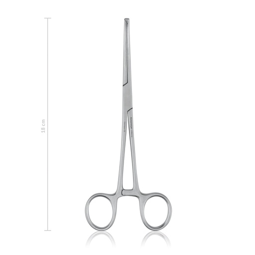 [974118] Artery Forceps Rochester-Ochsner (Kocher) - Basic(Length: 180mm, Form: curved)
