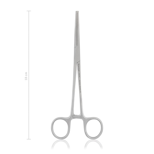 [142418] Artery Forceps Rochester-Ochsner (Kocher)(Length: 180mm, Form: straight) 