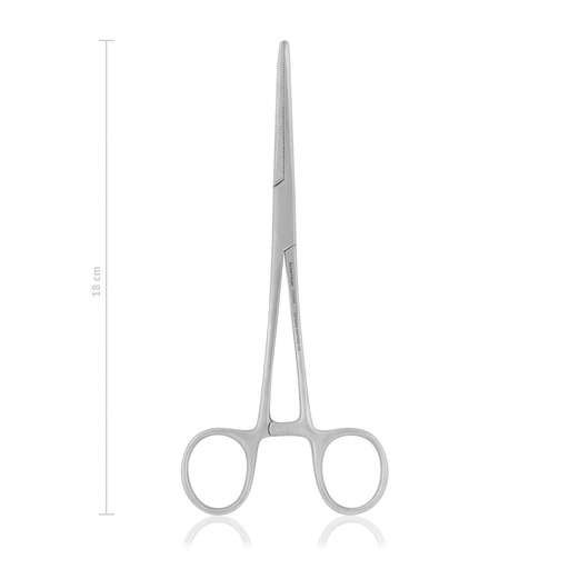 [142318] Artery Forceps Rochester-Pean(Length: 180mm, Form: curved) 