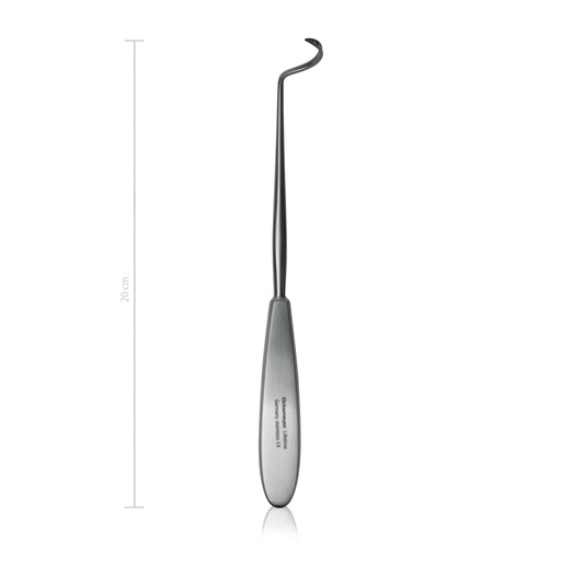 [154120] Deschamps Needle - Left Hand (20cm, Sharp)