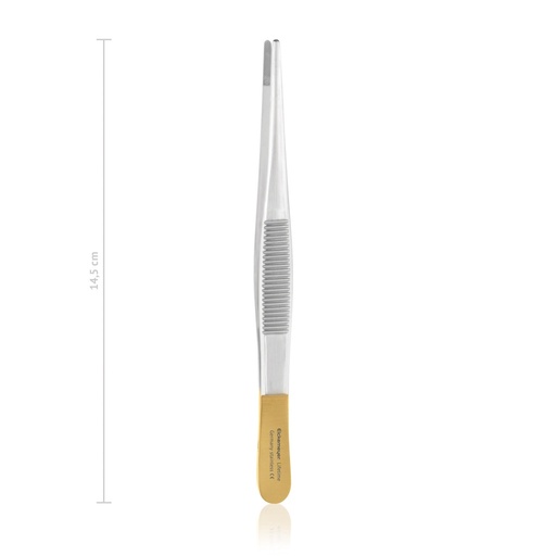 [130214] Dressing Forceps (TC) (145mm, delicate)