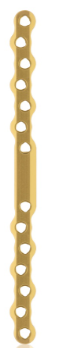 [187757] EickLoxx Large Bone Plate - 14-hole (L:160mm) Gold