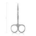 [110709] Iris Scissors (Length: 90mm, Form: curved)