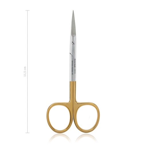 [110011] Iris Scissors (TC) (Length: 115mm, Form: straight)