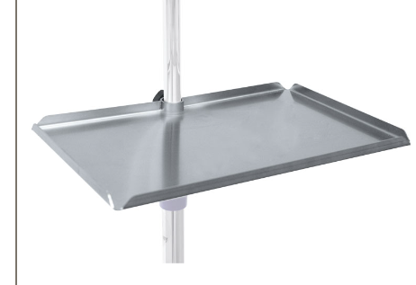 [573115] IV pole tray (30 x 20 (L x W))