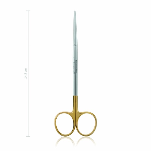[116414] METZENBAUM-Fino Scissors (TC) Delicate, (Length: 145mm, Form: straight)