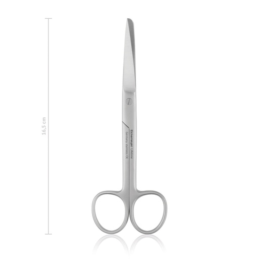 [114316] Operating Scissors  (b/s, 16.5cm, curved)