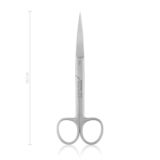 [114516] Operating Scissors  (s/s, 16.5cm, curved)