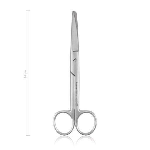 [970314] Operating Scissors - Basic (b/s, 14cm, curved)