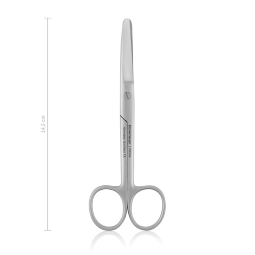 [114114] Operating Scissors (b/b, 14.5cm, curved)
