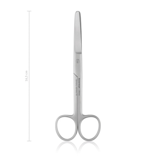 [114116] Operating Scissors (b/b, 16.5cm, curved)
