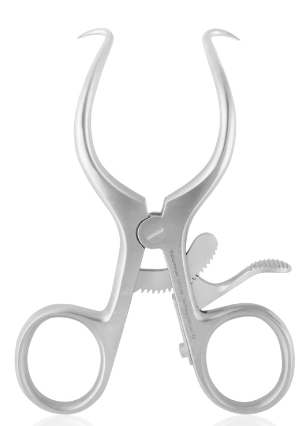 [161609] Retractor Gelpi (Length: 90mm, Form: sharp)