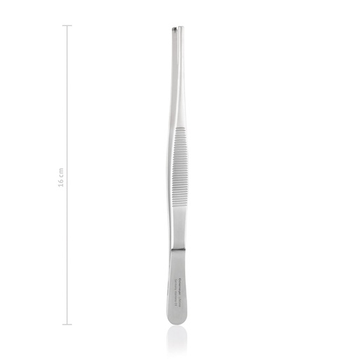 [133416] Tissue Forceps Rat Tooth - Robust, 2 x 3 teeth, (Length: 160mm)