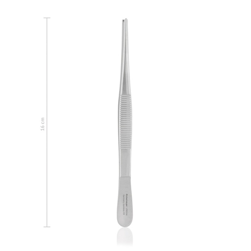[133216] Tissue Forceps Rat Tooth - Standard, 1 x 2 Teeth, (Length: 160mm)