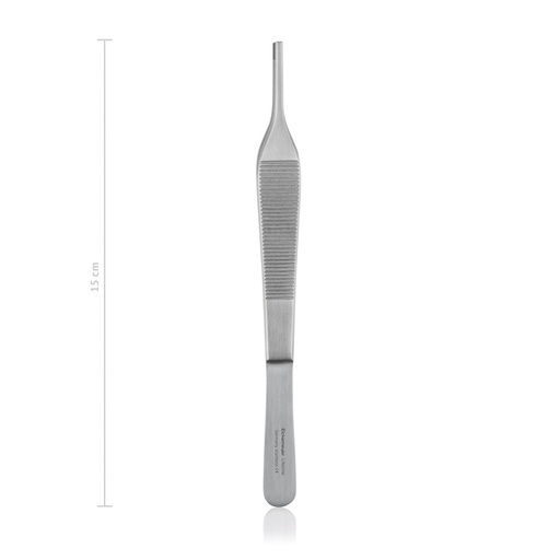 [132915] Tissue Forceps Adson-Brown - Delicate, 9 x 9 teeth, (Length: 150mm)