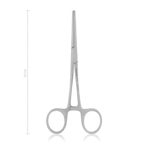 [973914] Artery Forceps Rochester-Pean - Basic(Length: 140mm, Form: curved) 