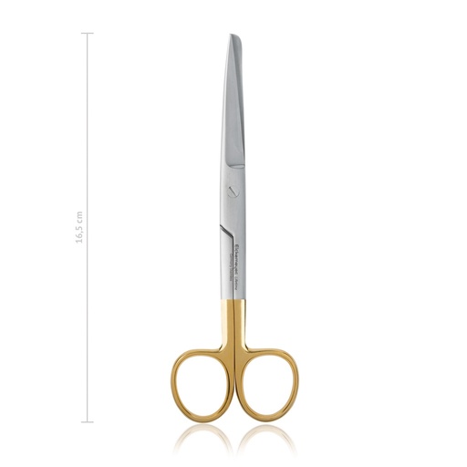 [113316] Operating Scissors (TC) (b/s, 16.5cm, curved)