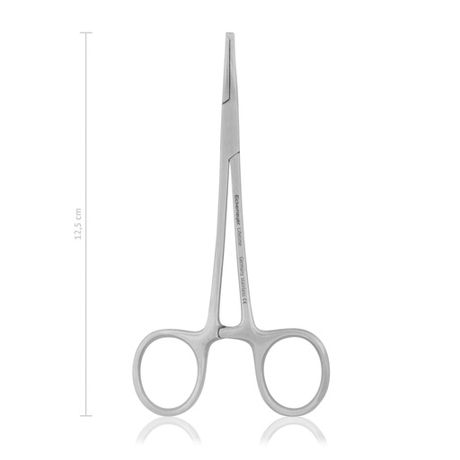[141512] Artery Forceps Halstead-Mosquito (1 x 2 Teeth, Length: 125mm, Form: curved) 