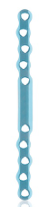 [187745] EickLoxx Large Bone Plate - 10 holes Long Light Blue