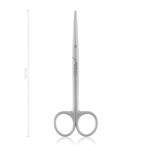 [118314] METZENBAUM Scissors, Very fine, st / st, (Length: 145mm, Form: curved)