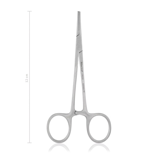 [973612] Artery Forceps Halstead-Mosquito - Basic (1 x 2 Teeth, Length: 120mm, Form: straight) 