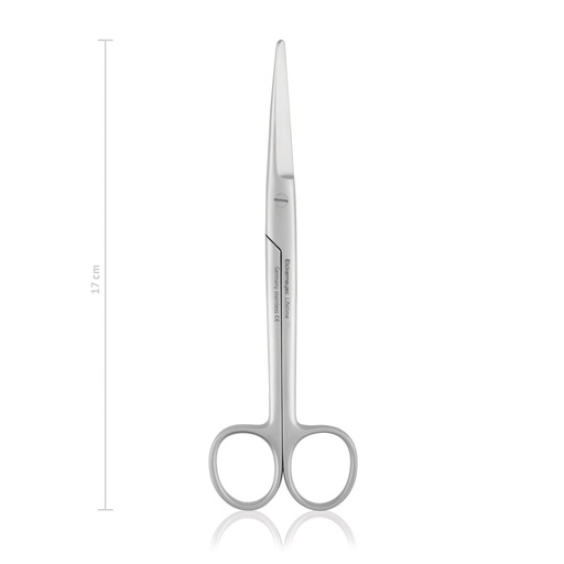 [118717] MAYO Scissors (Length: 170mm, Form: curved)