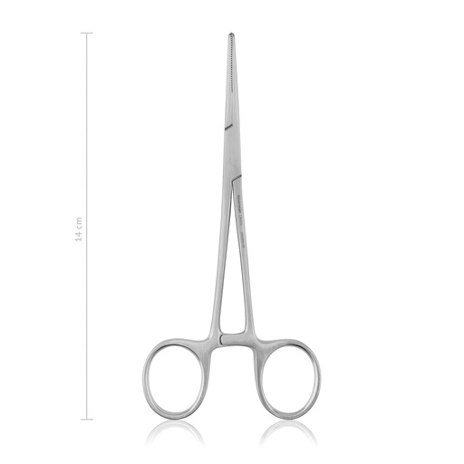 [974214] Artery Forceps Kelly - Basic (Length: 140mm, Form: straight)