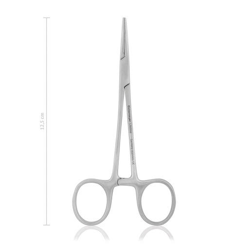 [141312] Artery Forceps Halstead-Mosquito (Length: 125mm, Form: curved) 