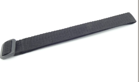 [605930] Velcro Strap For S/XS Pawsitioner - Black Short (eyelet at the end)