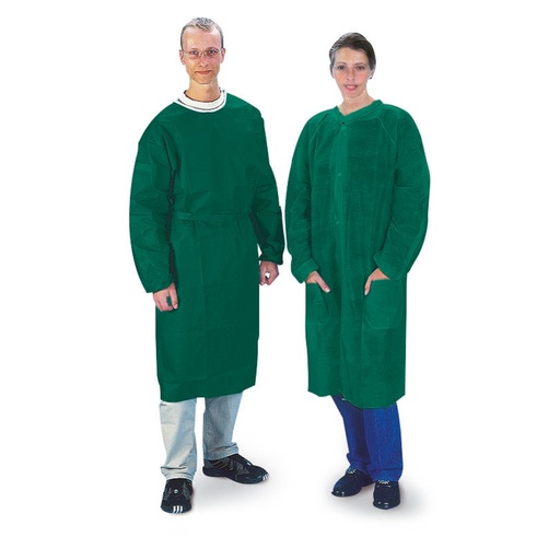 [940740] Barrier Gown (Colour: Forest Green)